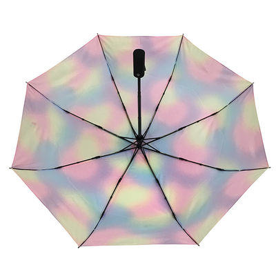 두배 섬유 유리 갈비 Dia 93 센티미터 폴드형 우산