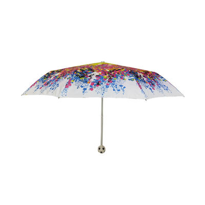 수동 오픈 금속성 리브 21 사이즈 가벼운 접식 우산