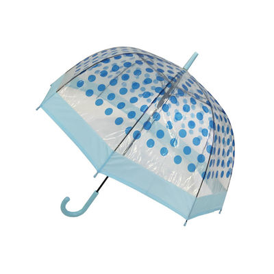 방풍 태양 요소 도트 투명한 비 우산