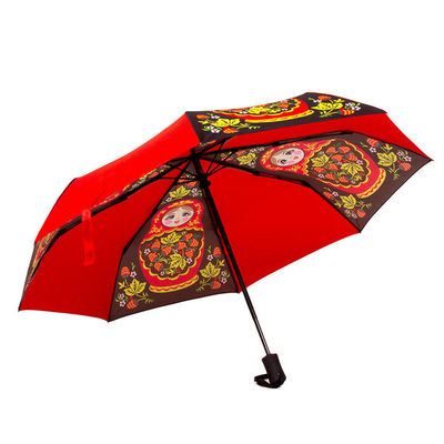 자동차 오픈-클로우즈 21&quot;*8K 3 배 승화 예술 우산
