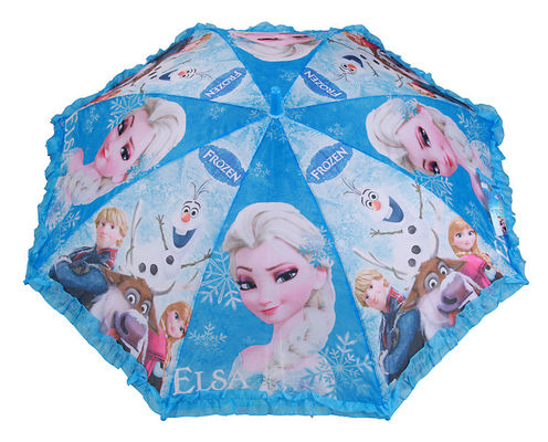 아이들을 위한 귀여운 공주 프린팅 Ｊ 핸들 디즈니 우산