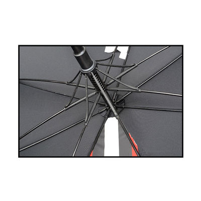 금속성 리브 8 패널 승진 골프 우산