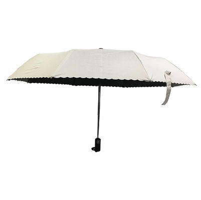 중국 포괄적 Uv 보호 작은 작은 주머니 흑색 피막 우산