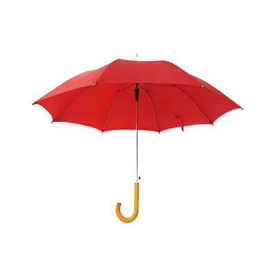 아조 무료 23 인치 Ｊ 형태 나무 손잡이 자동차 열린 우산