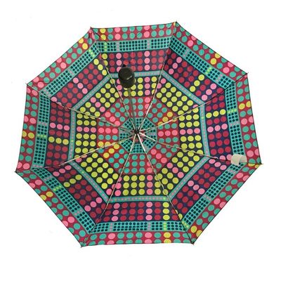 아조 무료 수동 오픈 폴리에스테르 폴드형 우산