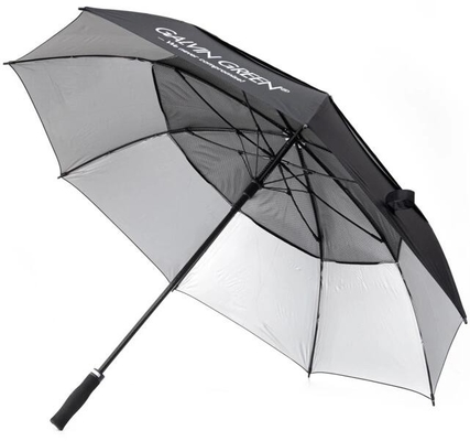 TUV 자동 개방형 RPET 명주 두 레이어 우산