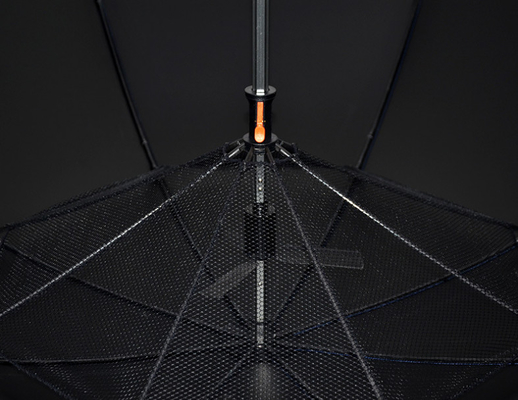 플라스틱 손잡이가 있는 190T 명주 여름 돌풍 우산 팬