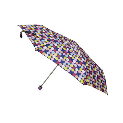 여성용 UV 증거 도트 디지털 인쇄 3 겹 우산