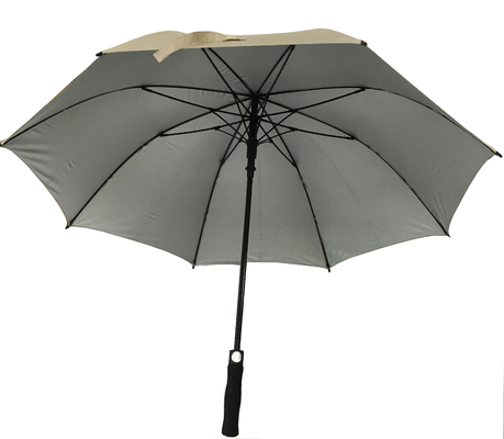 UV 코팅이 있는 130CM 직경 명주 골프 우산