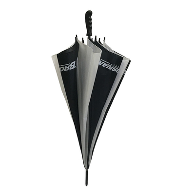 금속 구조를 가진 직경 130CM 190T 폴리에스테 골프 우산