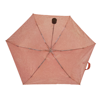 EVA 케이스를 가진 방풍 섬유유리 5 접히는 소형 소형 우산