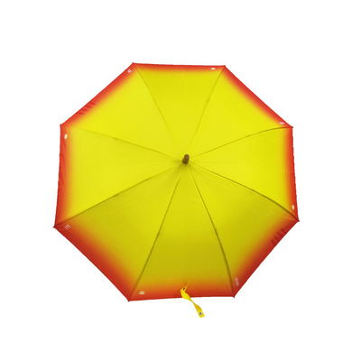 사용자 정의 디지털 인쇄 190T 명주 수동 오픈 골프 우산