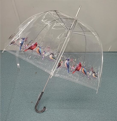 TUV 오토매틱 오픈 클리어 POE 키즈 컴팩트 우산 100cm