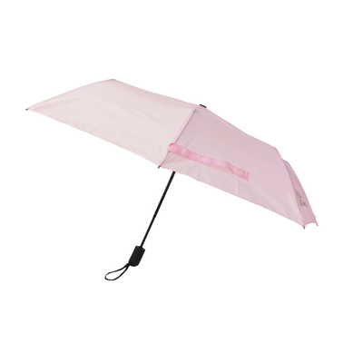 반대 UV 방풍 자동 열린 3개 접식 우산