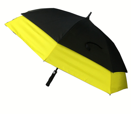 30 인치 자동인 190T 견주는 두배 덮개 골프 우산을 폅니다