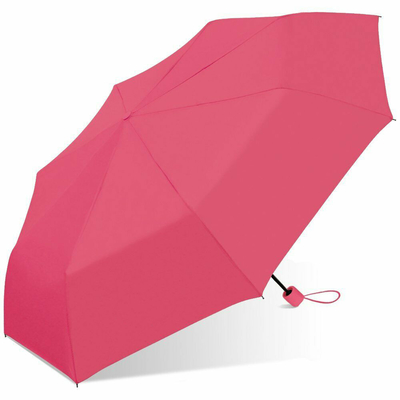 42 &quot; 아크 작은 접힌 단색 수동 오픈 우산