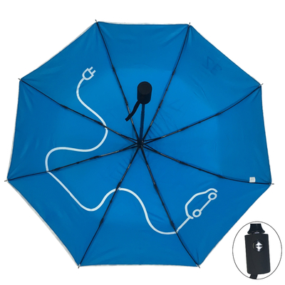 자동차 오픈-클로우즈 190T 견주 2 층 프로모션 우산