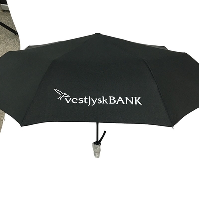 방풍 두배 섬유 유리 갈비 우산 흑색 컬러 Dia 95 센티미터