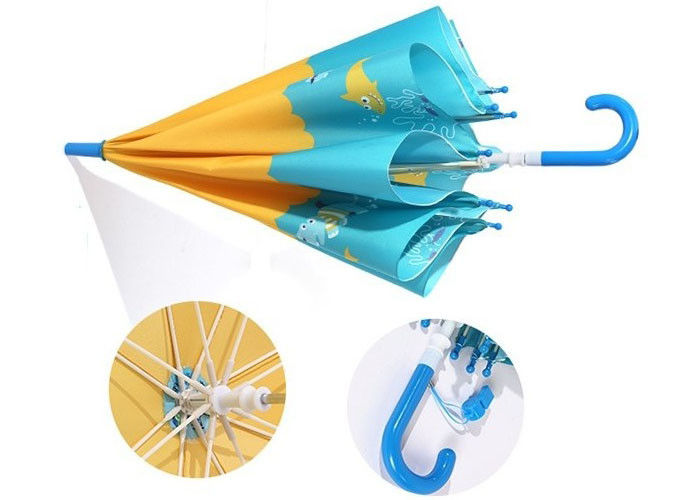 더 강한 귀여운 아이 우산, 아이 견주 풀 컬러 인쇄를 위한 작은 우산