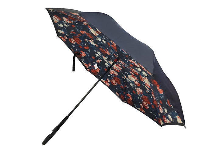 , 0.45g 무게 열려있는, 새로운 거꾸로 한 우산 꽃 디자인 방풍 반전 설명서 C 손잡이