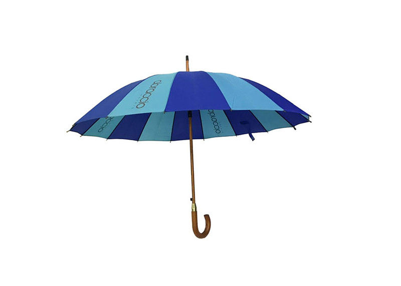 J 모양 나무로 되는 지팡이 우산, Raines 우산 나무로 되는 손잡이 방풍 구조