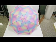 중국산 화려한 LED 직사광선 우산