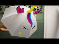 귀여운 동물 모양의 어린이 우산 귀 어린이 우산