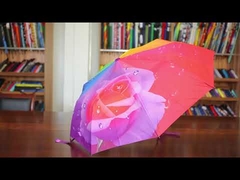 대형 자동 컴팩트 골프 우산 이중 레이어 EVA 핸들 맞춤형 디자인